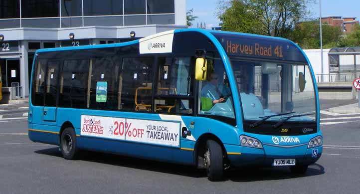 Arriva Midlands Optare Solo SR 2519